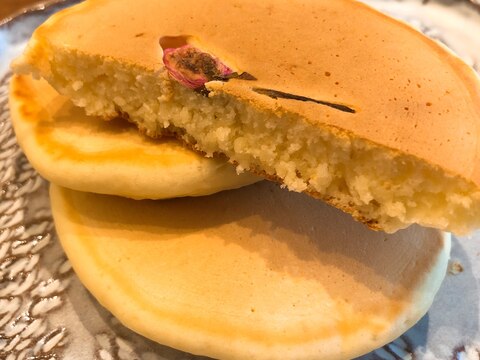 ふんわり分厚いホットケーキ